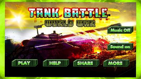 Battle of Tanks World War II screenshot 1