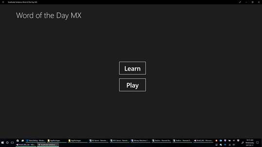 Word of the Day MX Lite screenshot 1