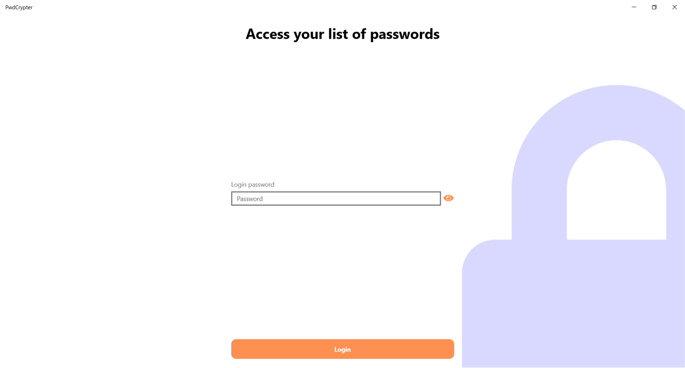 #1. PwdCrypter (Windows) Podle: 3DCrypter