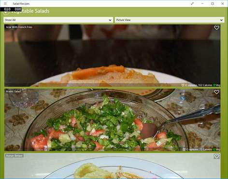 Salad Recipes - Salads from all around the World Screenshots 2
