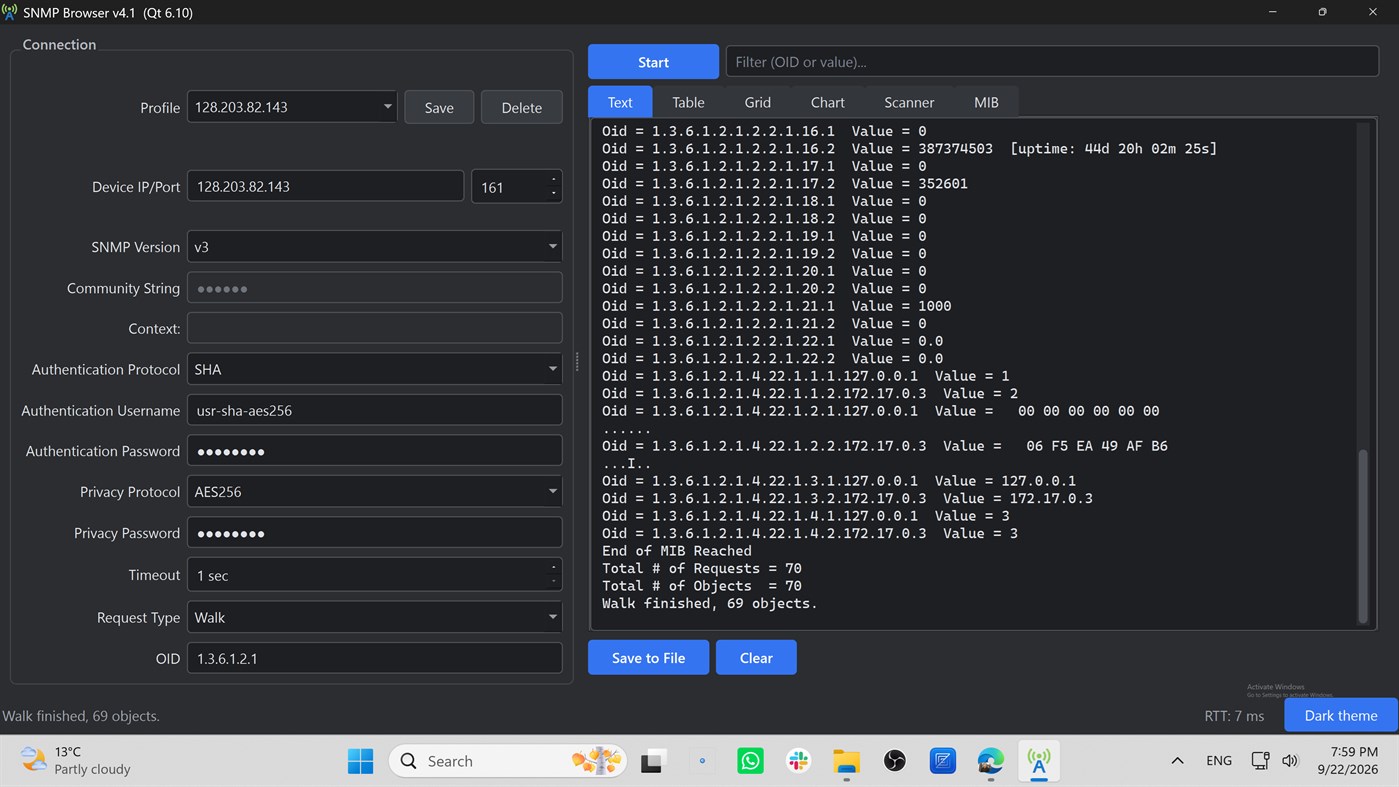 #1. SNMP Browser (Windows) โดย: Srdzan Kostenarov
