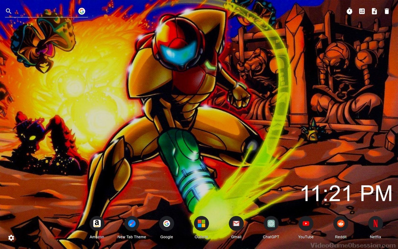 Super Metroid Wallpapers New Tab