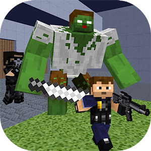 Mutant Block Zombie Attack