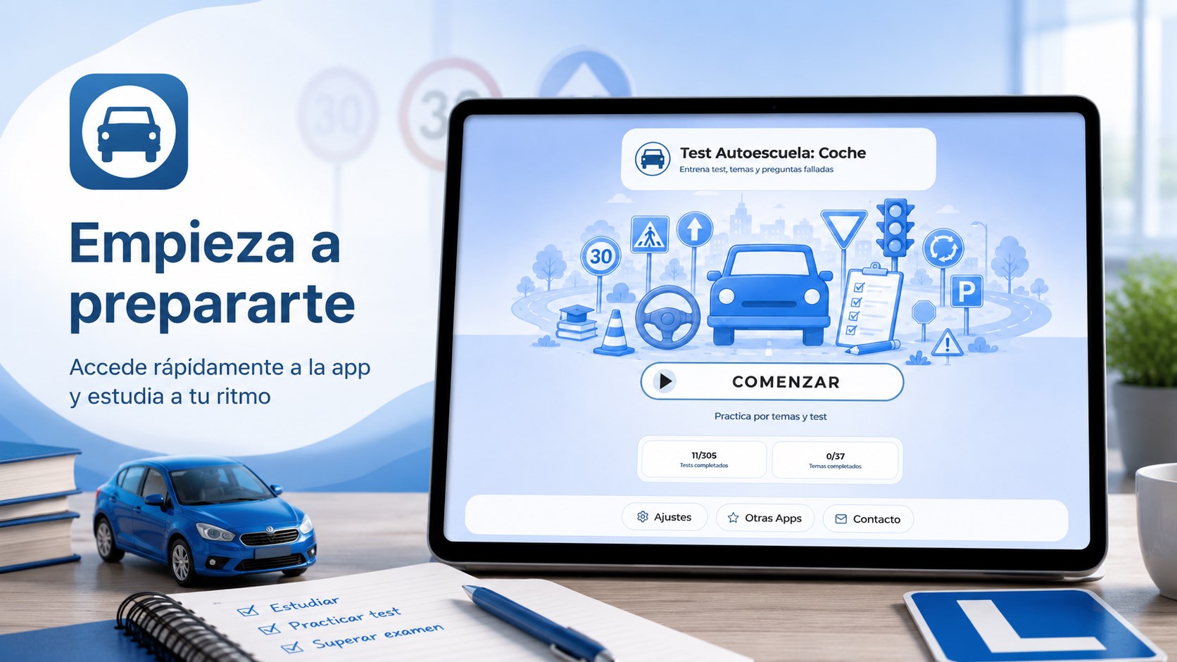 Test Conducir Coche (Permiso B) screenshot