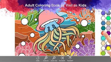 Coloring Book for Mandala - Adult Color Diary, Kids Color Book & Coloring Expert Screenshots 2