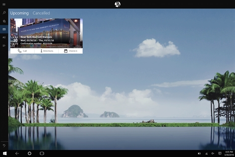 Marriott International Screenshot
