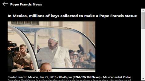 Pope Francis News Screenshots 2