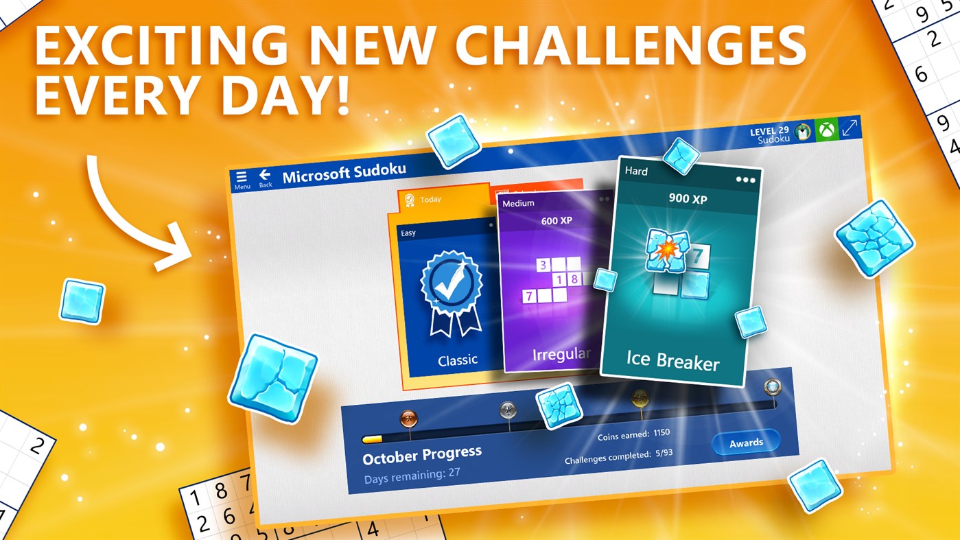 #2. Microsoft Sudoku (Windows) 由: Xbox Game Studios