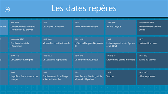 Jeu me repère en Histoire screenshot 6