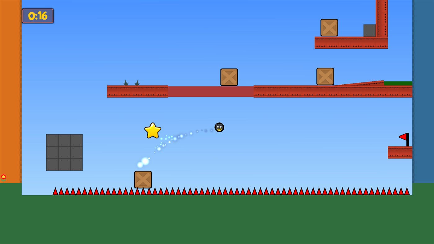 #9. Super Jumpy Ball Premium - A Platform Puzzle (Windows) Podle: Pretty Fly Games