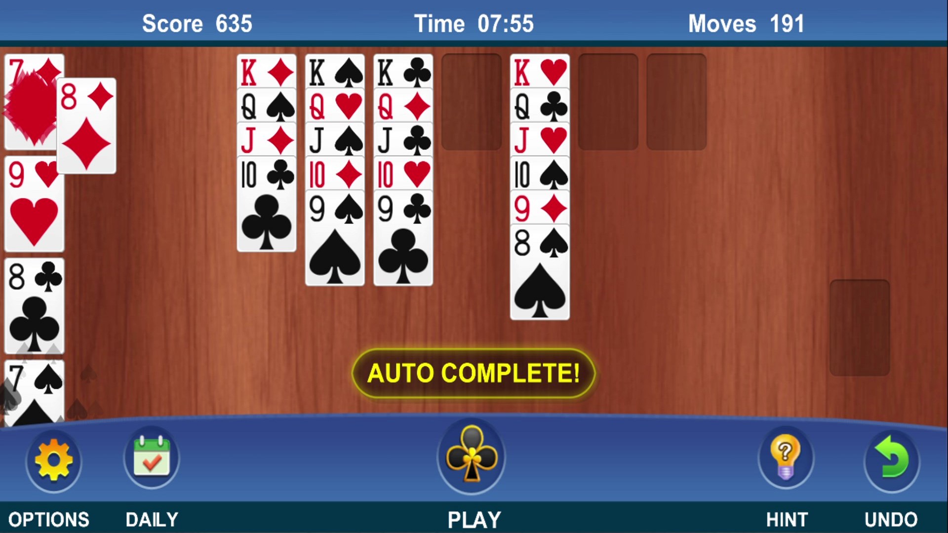 Spider Solitaire  Play Free Online at Solitaire 365