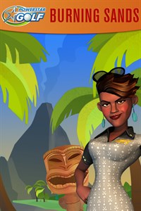 Powerstar Golf - Spielpaket Burning Sands – Verpackung