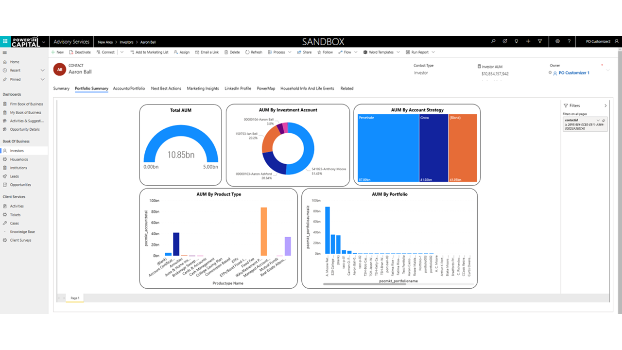 Snapshot 3 of HCLTech Biz Apps - Dynamics 365 Capital Markets