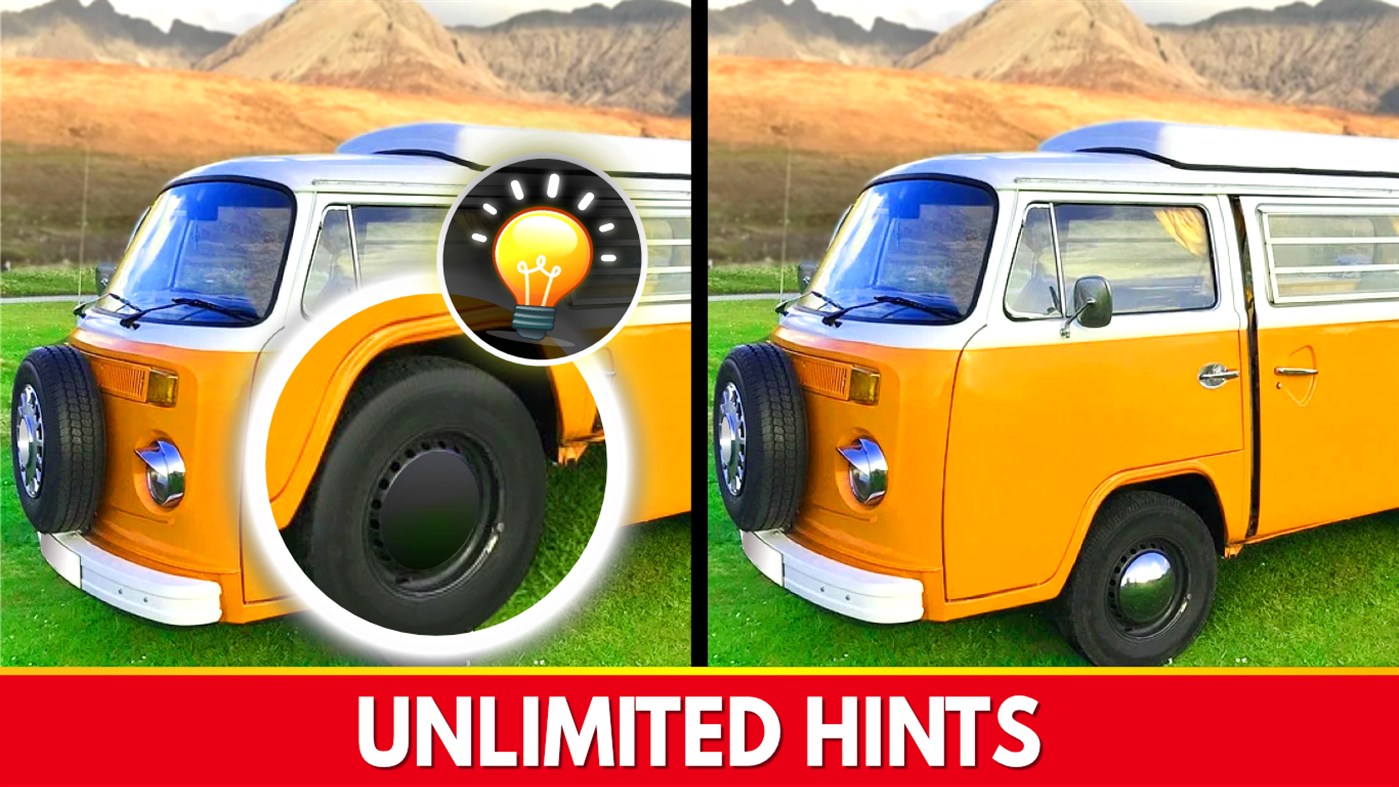#4. Find The Differences - Spot it (Windows) Με: RV AppStudios