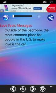 Love Facts Messages screenshot 3
