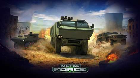 Metal Force: 3D Multiplayer Tank Shooting Game Screenshots 1