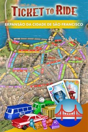 Ticket to Ride®: Expansão Cidade de São Francisco