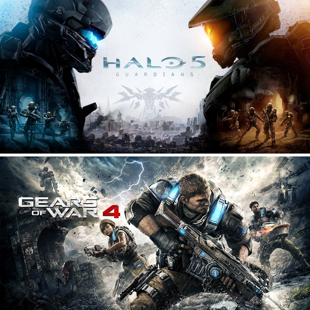 Gears of War 4 and Halo 5: Guardians Bundle