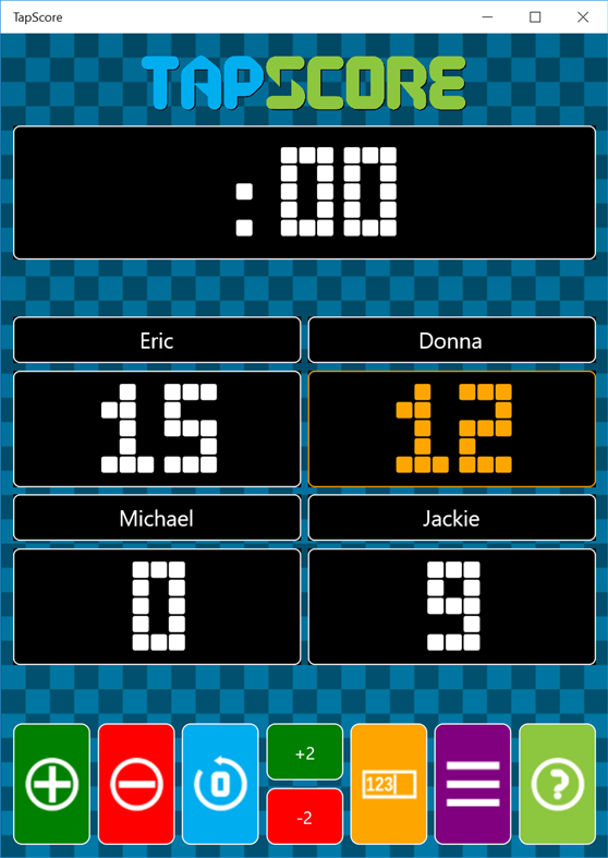 #3. TapScore (Windows) 来自: Small Screen Software
