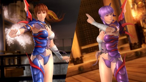 DOA5LR Tamiki Wakaki Yurtsuz Zırhı - Kostümleri Seti