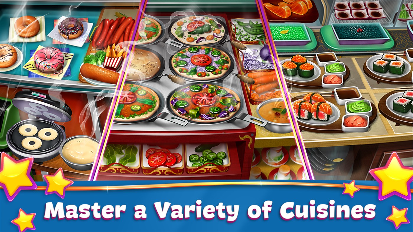 #2. Cooking Fever (Windows) 게시자: Nordcurrent Group UAB