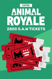 Super Animal Royale - 2800 SAW Tickets