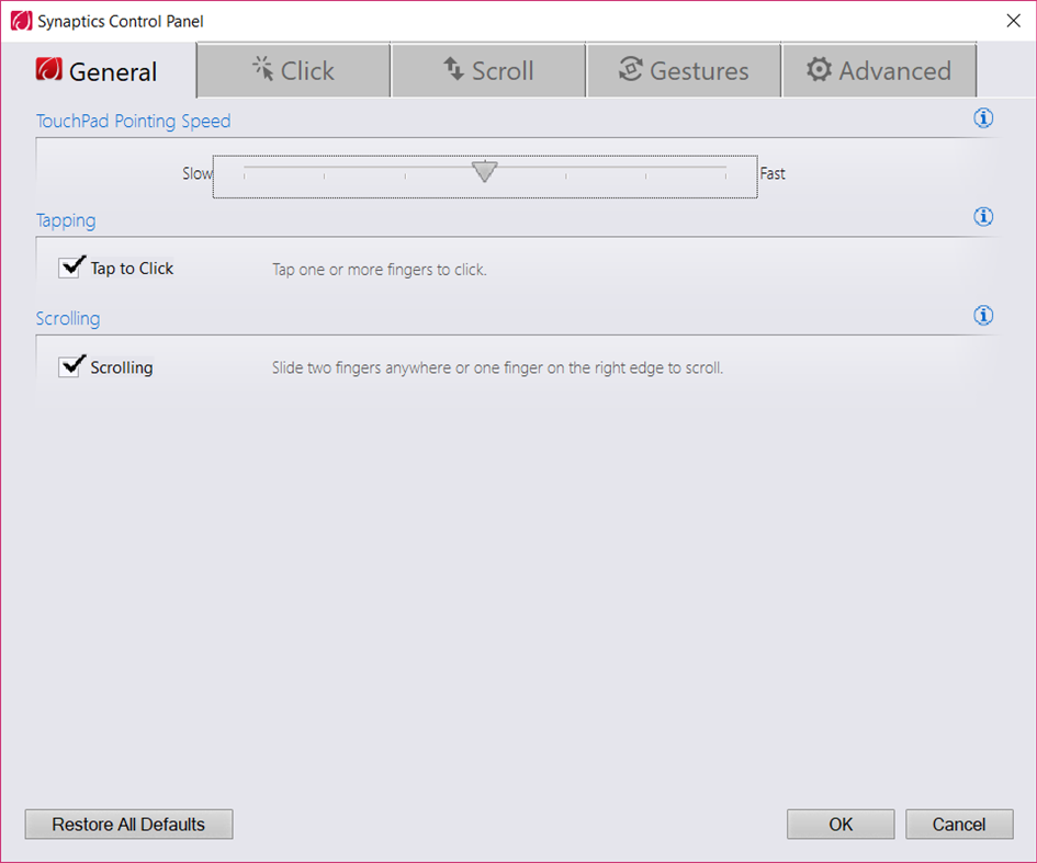#2. SynTouchpadApp (Windows) Podle: Synaptics Incorporated