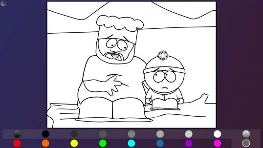 Paint South Park screenshot 3