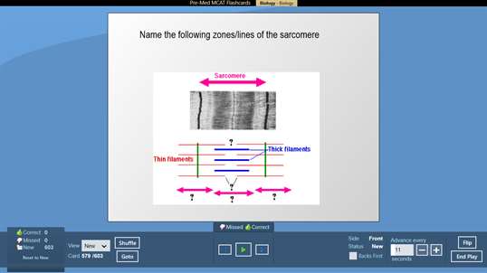 Pre-Med MCAT Flashcards for Medical College Admissions Test screenshot 3