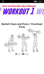 Arms & Shoulders Gym Workout screenshot 2