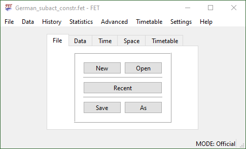 FET - Free Timetabling Software screenshot