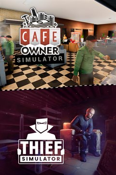 Cover poster for Thief in Cafe