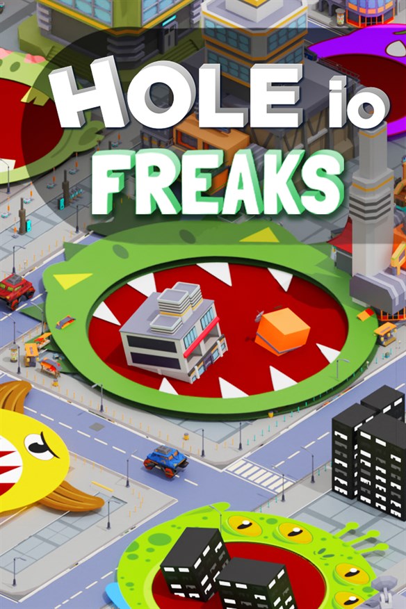 Hole io: Freaks DLC Xbox Series X|S and Xbox One cover art