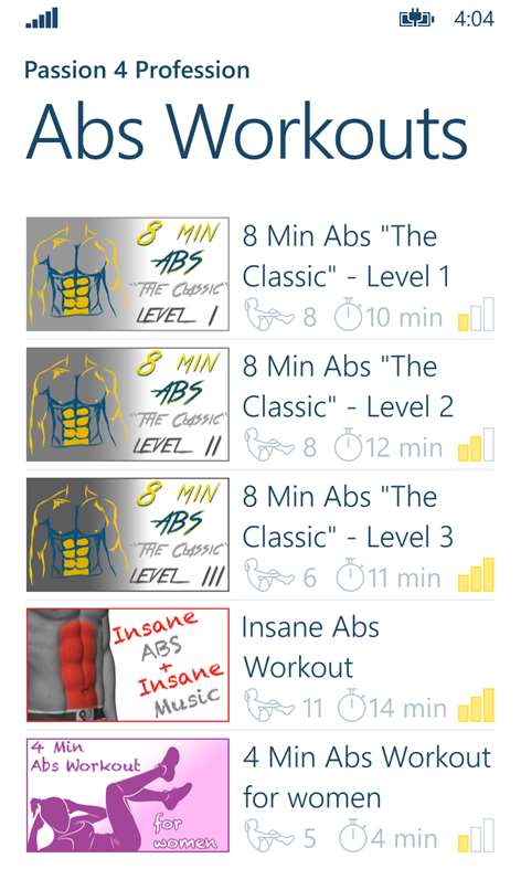 8 Min Home Abs Workout Level 1 Download