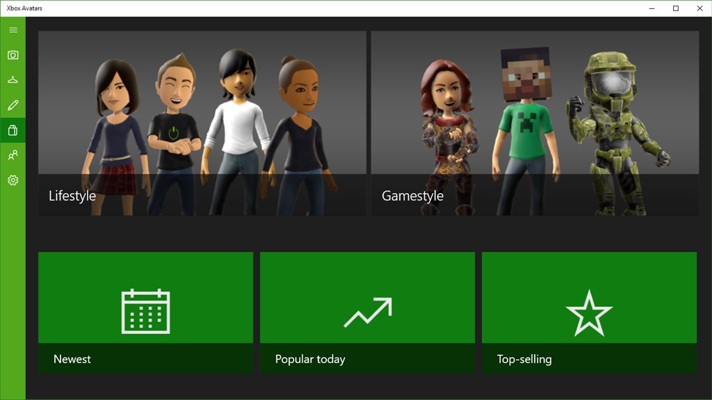 Avatares Originais do Xbox - Microsoft Apps