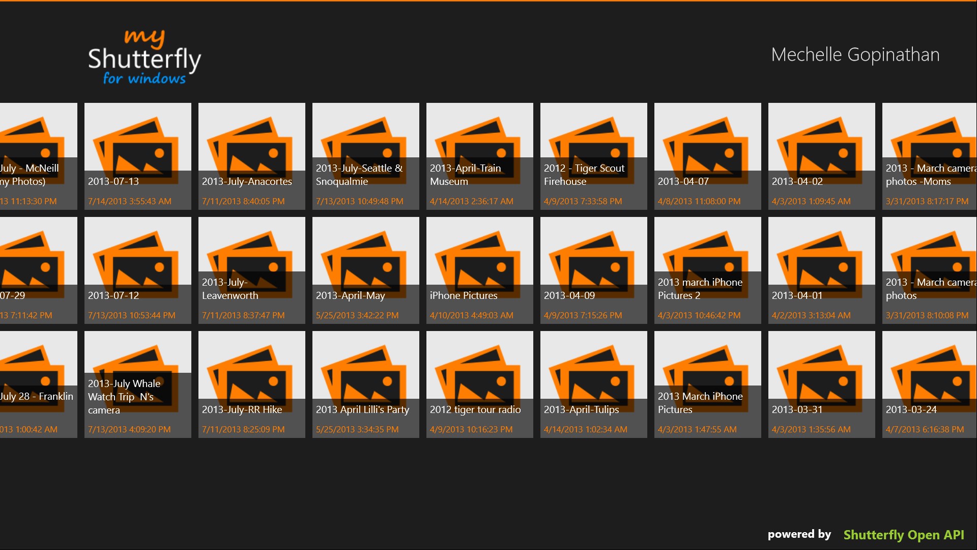 My Shutterfly For Windows for Windows 10