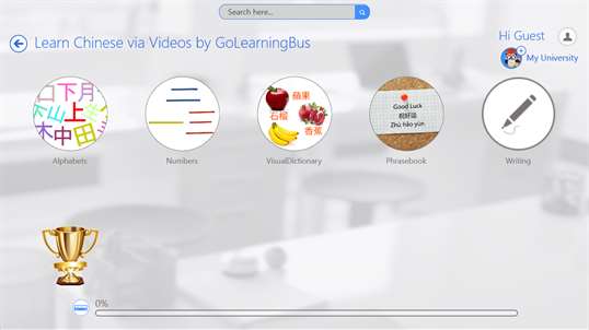 Learn Chinese via videos by GoLearningBus screenshot 3