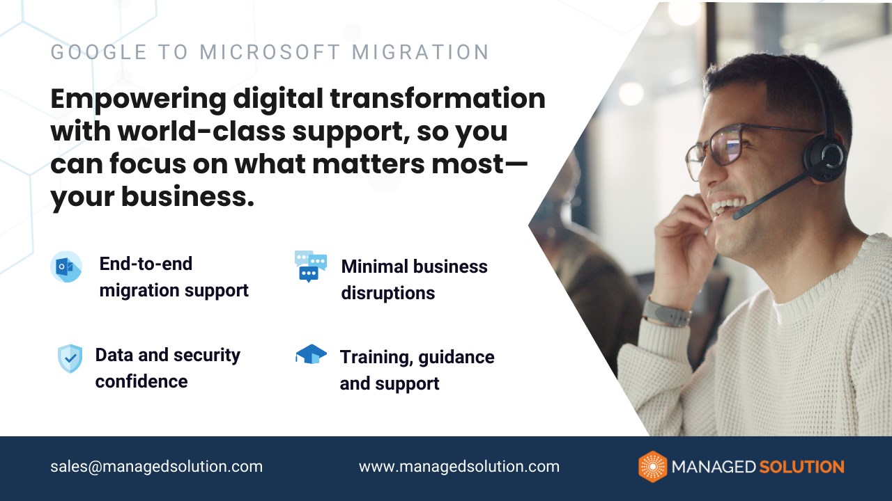 Snapshot 1 of Google to Microsoft 365 Migration