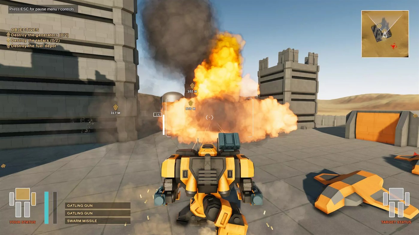 #6. Mech Combat (Xbox) 由: Onetagsoft