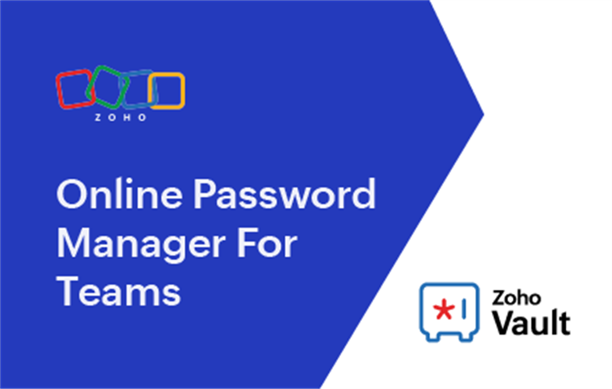 Zoho Vault - Password Manager