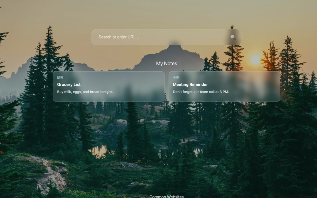 NewTab Moments