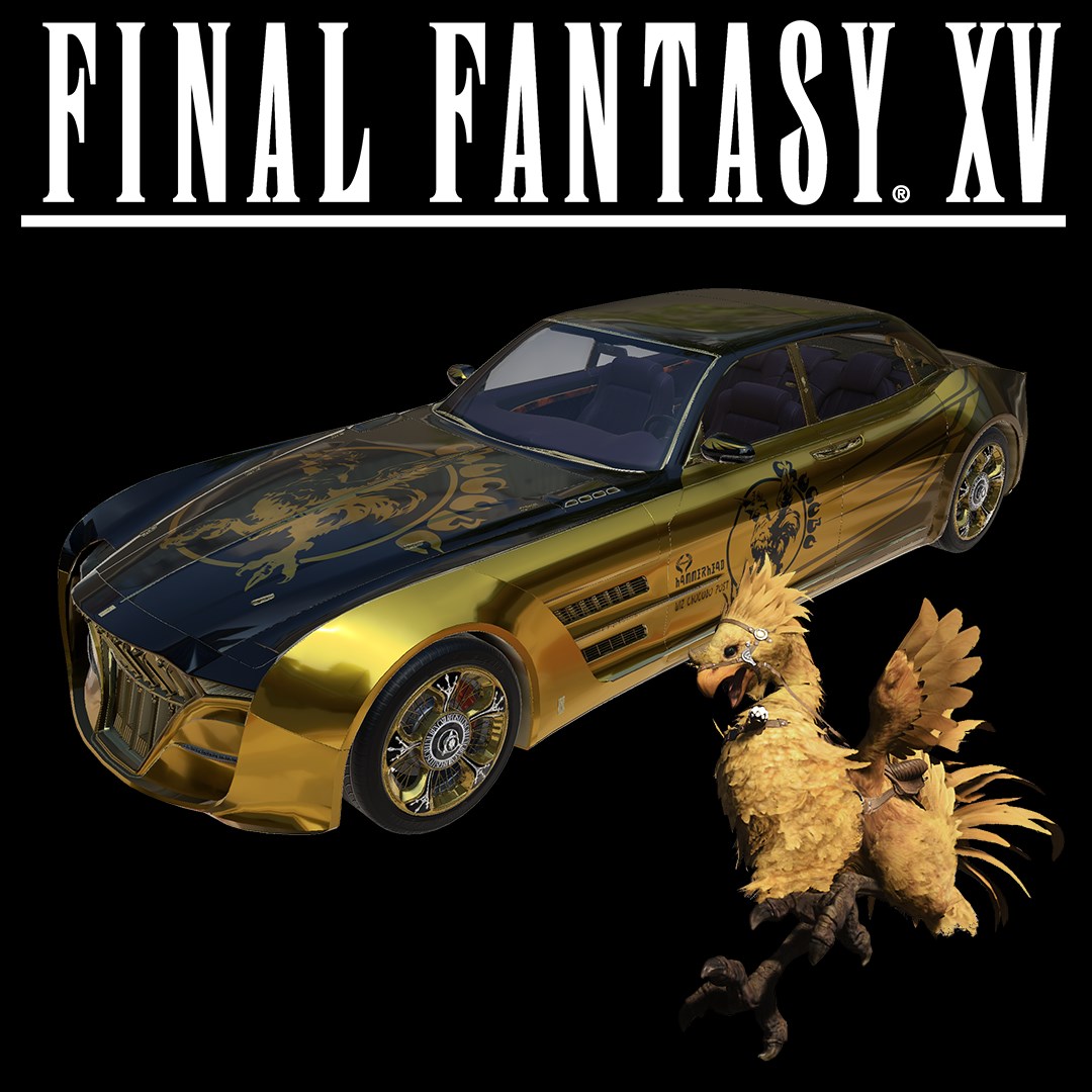 Lackierung: Goldener Chocobo