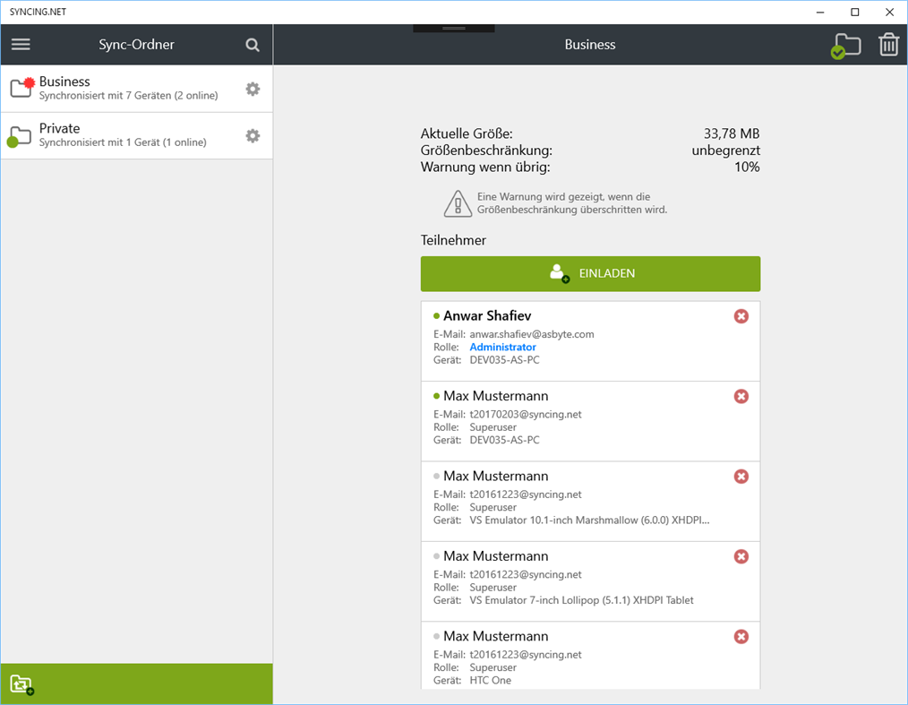 #3. SYNCING.NET (Windows) 由: ASBYTE