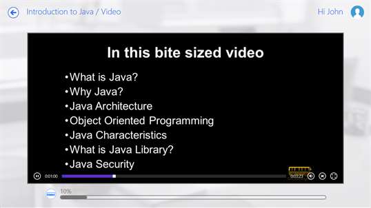 Learn Java Programming via Videos by GoLearningBus screenshot 6