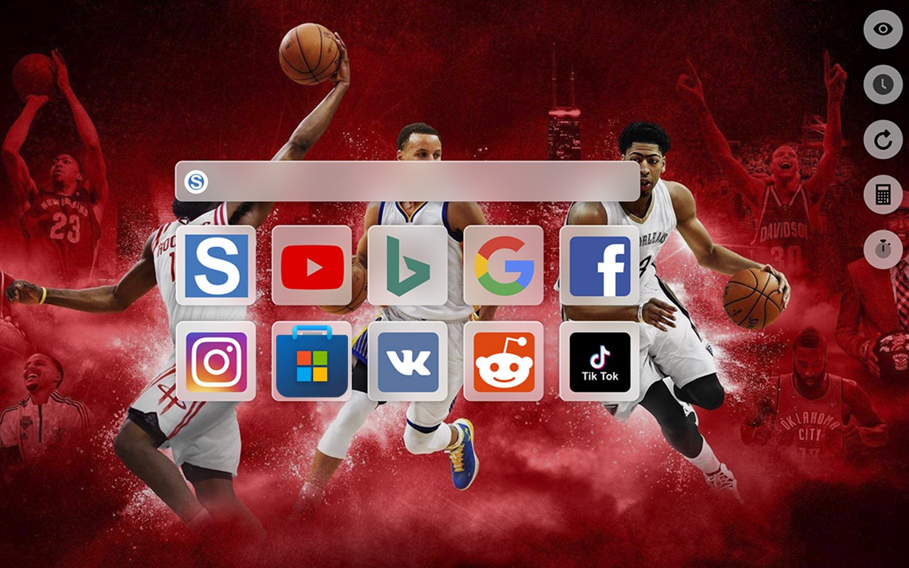 Basketball Teams HD Wallpaper New Tab
