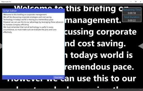 Teleprompter Pro Screenshots 2