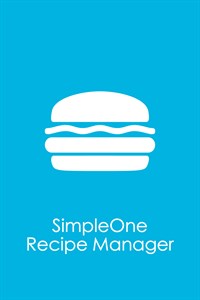 SimpleOne Recipe Manager - cookbook database for your recipes and ingredients