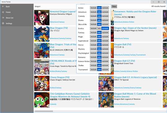Anime Tracker screenshot 3