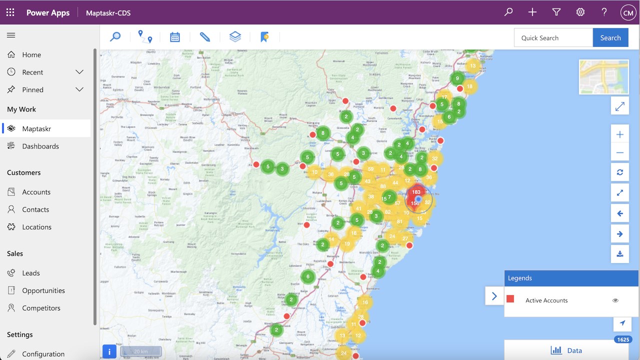 Snapshot 4 of Maptaskr for Power Apps Premium