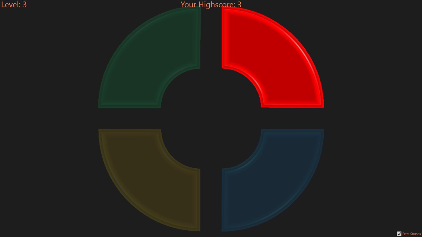 #3. Simon Memory Trainer Game (Windows) Podle: AppOrigine